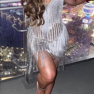 Diamond Fringe Dress